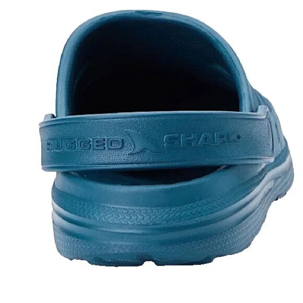 Rugged Shark Men's Clogs SIZE 9 Emerald Sandals Waterproof Floatable NEW - Picture 4 of 4